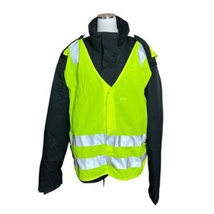 Helly Hansen Work Wear Metro Jacket Insulated Police Coat Men’s 3XL